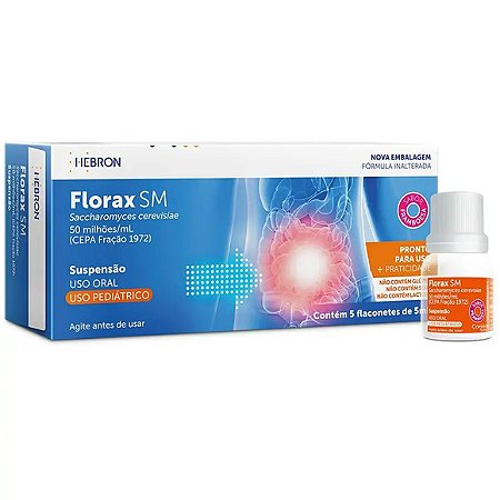 FLORAX-SM  PED 5FLAC 5ML