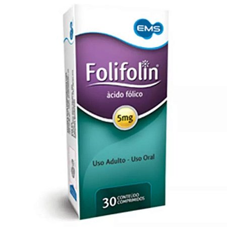 FOLIFOLIN 5MG 30CPR