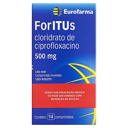 FORITUS 500MG 14CPR