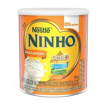 FORMULA NINHO ZERO L ACTOSE 380G