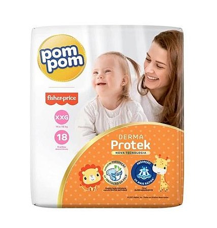 FR POM POM DERMA PRO TEK JUMBO 18/XXG