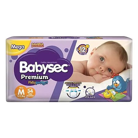 FRALDA BABYSEC PREMI UM MEGA M C/32 UND B