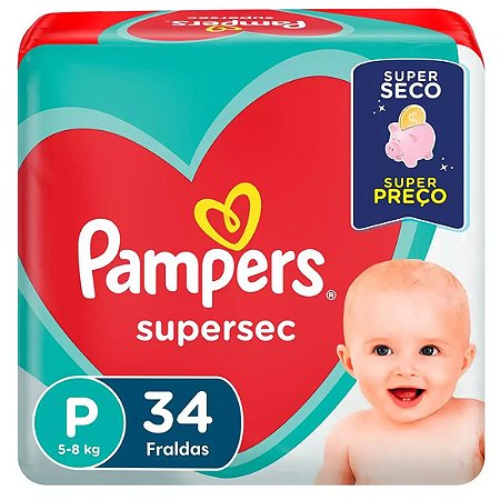 FRD PAMPERS SUPERSEC 34UN PEQ