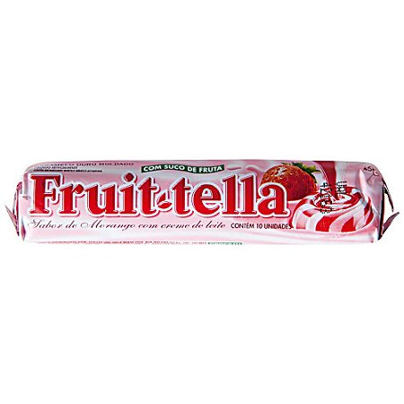 FRUIT-TELLA 10UN MORANGO CREME LEITE