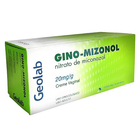 GINO MIZONOL CRE VAG 20MG 80G+14APL