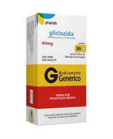 GLICLAZIDA LP 60MG C / 30 CPR
