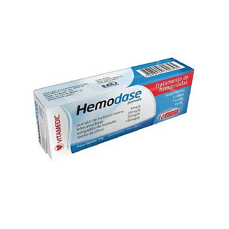 HEMODASE POMADA 25G
