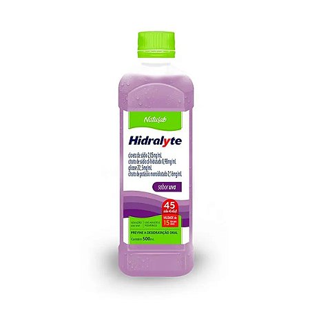 HIDRALYTE 45  500ML UVA