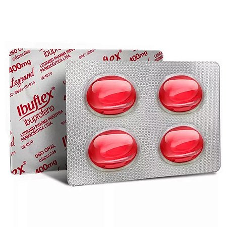 IBUFLEX 400MG  ENV 4 CAP