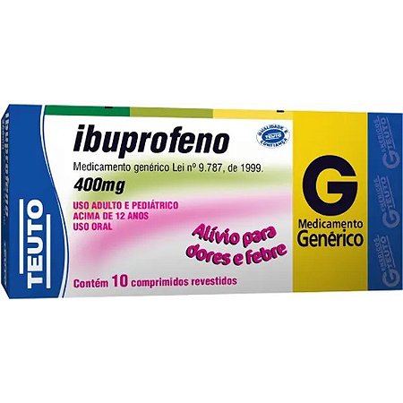 IBUPROFENO G*  400MG 10CPR