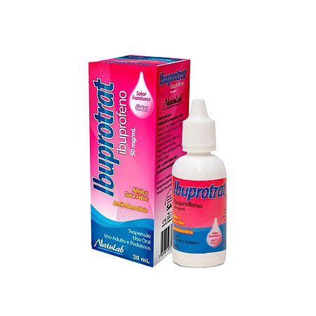 IBUPROTRAT SUSP 50MG 30ML FRAMBOESA