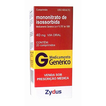 ISOSSORBIDA MONO G* 40MG 30CPR