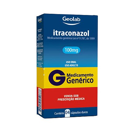 ITRACONAZOL 100MG C/  4 CAPS