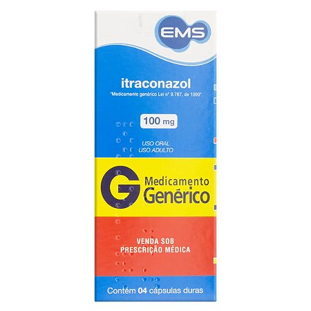 ITRACONAZOL G*  100M G  4CAP