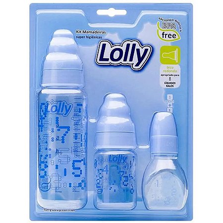 KIT MAMADEIRA LOLLY REF 3470-01-AZUL