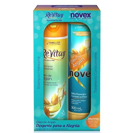 KIT NOVEX ARGAN SH+C O