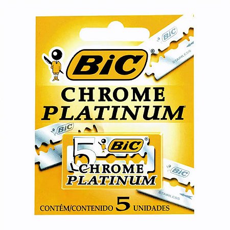 LAMINA BIC CHROME PL ATINUM 5UN