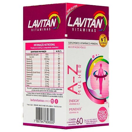 LAVITAN 60DRG MULHER