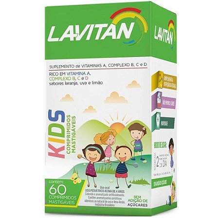 LAVITAN KIDS 60CPR L ARANJA