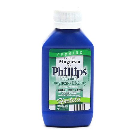 LEITE MAGNESIA PHILL IPS 120ML HORTELA