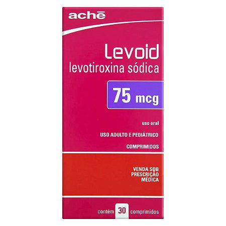 LEVOID  75MCG 30CPR