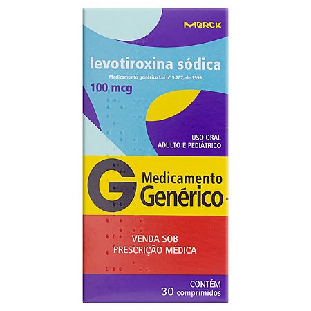 LEVOTIROXINA SODICA G*  100MCG 30CPR