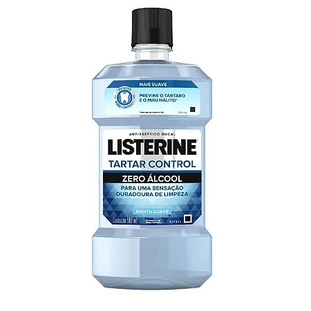 LISTERINE  250ML ZER O TARTAR CONTROL MEN