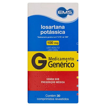 LOSARTANA POT G*  10 0MG 30CPR