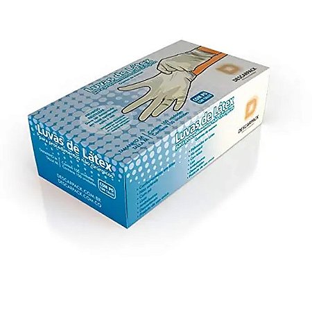 LUVA PROCED DESCARPA CK PO 100UN PEQ