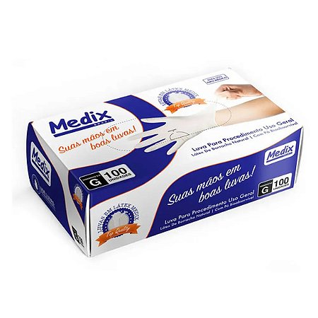 LUVAS INDUSTRIAL C/  PO P/ PROCED MEDIX T