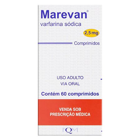 MAREVAN 2,5MG 60CPR