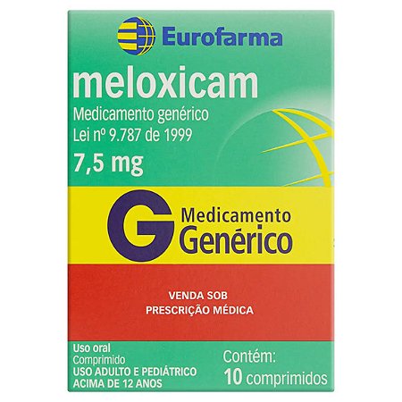 MELOXICAM G*   7,5MG 10CPR
