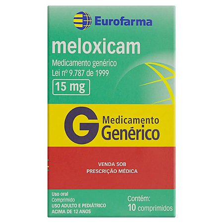 MELOXICAM G*  15MG 10CPR