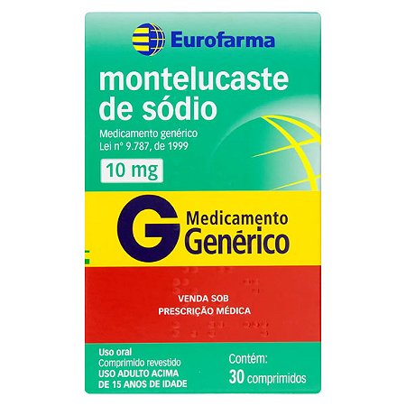 MONTELUCASTE SODIO G*  10MG 30CPR
