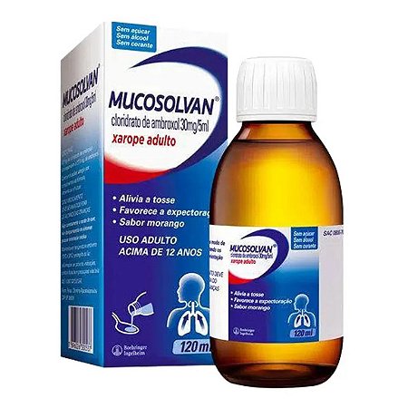 MUCOSOLVAN XPE ADU 30MG/5ML 120ML