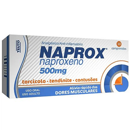 NAPROX 500MG C/ 10CP R