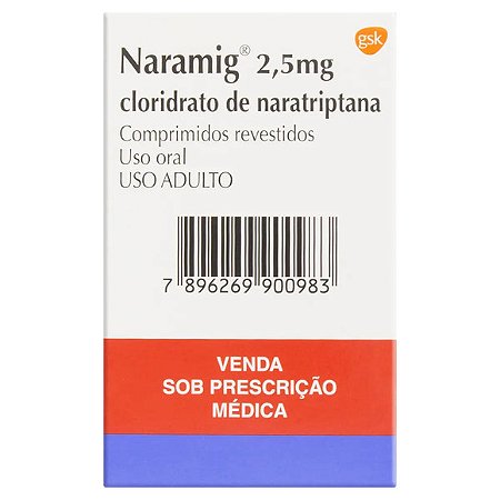 NARAMIG 2,5MG 4CPR