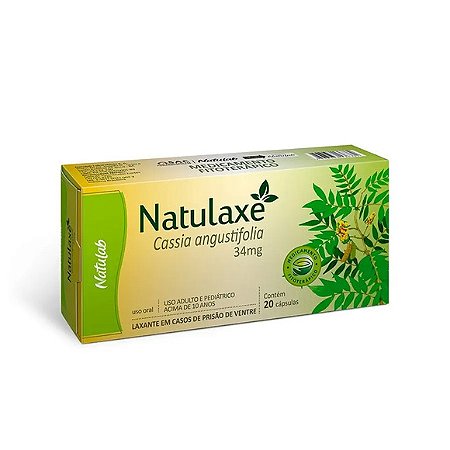 NATULAXE 34MG 20CAP