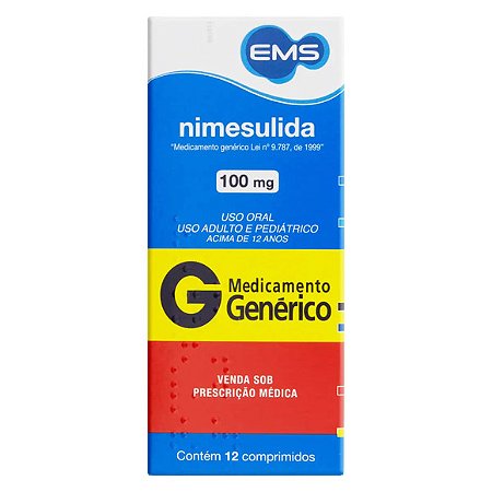 NIMESULIDA G*  100MG 12CPR