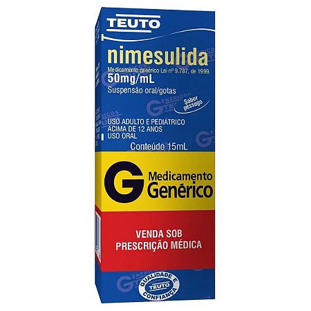 NIMESULIDA G*  GTS 5 0MG 15ML
