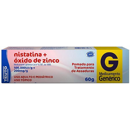 NISTATINA + OXIDO ZI NCO 100.000UI + 200