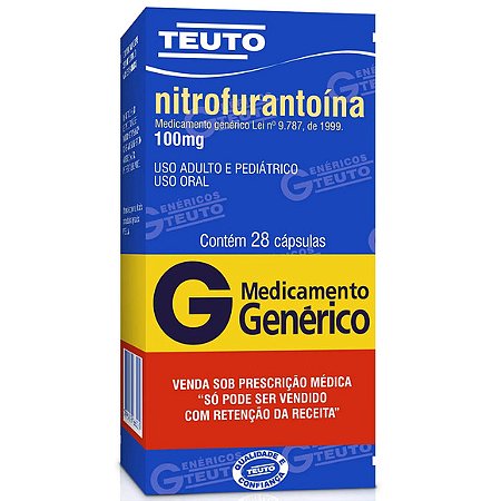 NITROFURANTOINA G* 100MG 28CAP