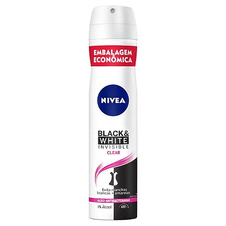 NIVEA BLACK WHITE INVISIBLE CLEAR