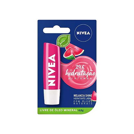NIVEA LIP CARE 4,8G FRUITY SHIN MELANCIA