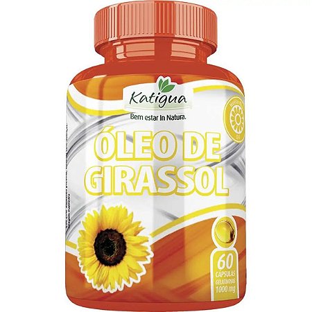 OLEO DE GIRASSOL 100 0MG 60CAP KATIGUA
