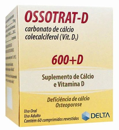 OSSOTRAT D 600+D3 C/ 60CPR S DELTA