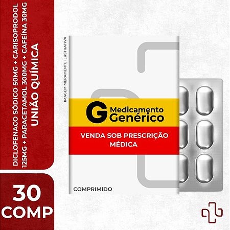 PA+CAR+D.SOD+CAF-300 +125+50+30MG COM X30