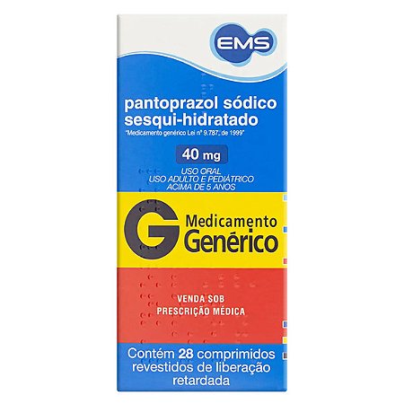 PANTOPRAZOL G*  40MG 28CPR