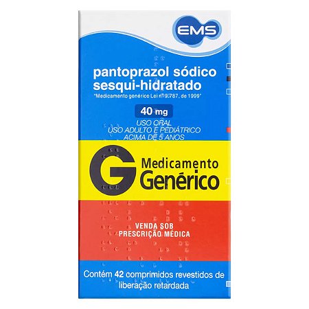 PANTOPRAZOL G*  40MG 42CPR