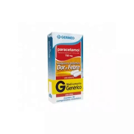 PARACETAMOL G*  750M G 20CPR